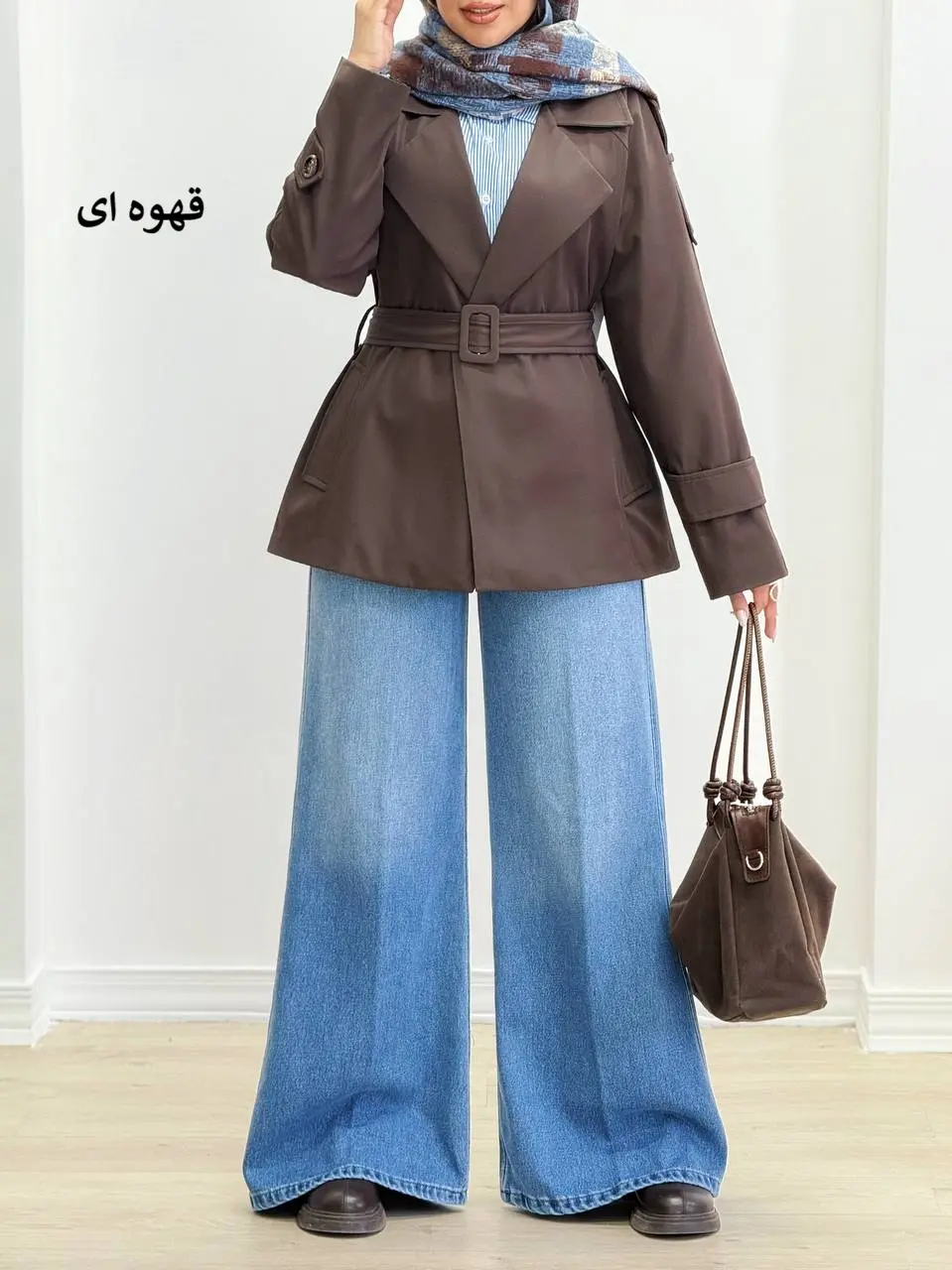 7503-بارونی مزونی دلوریا (ارسال از 11 آبان)